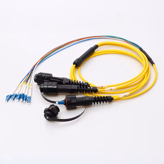 방수 IP68 LC/Upc-Odva(LC) - Sm-6core Odva 실외 광섬유 케이블(SC, LC, MPO)