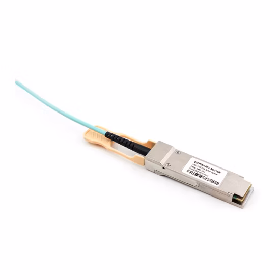 EDR Fdr Qdr DDR SDR 100Gbps Qsfp28 활성 광케이블