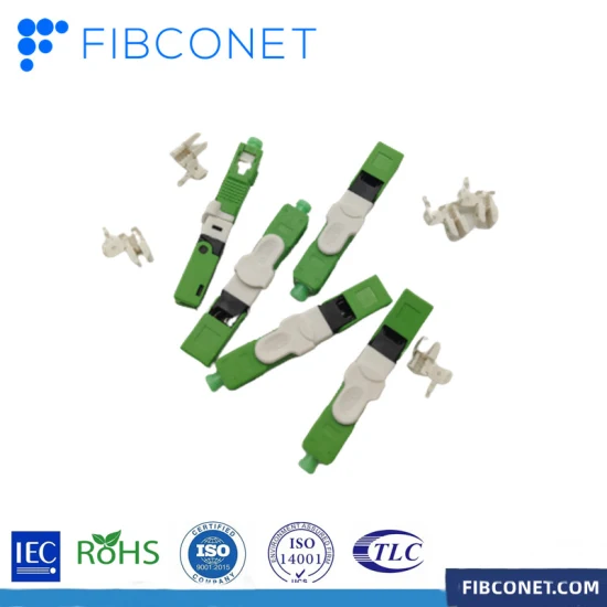 FTTH Sc/APC Sc 필드 광섬유/광 고속 커넥터